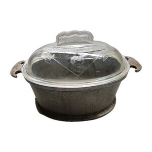 Vintage Guardian Service Cookware with Glass Lid Small Triangle Shape